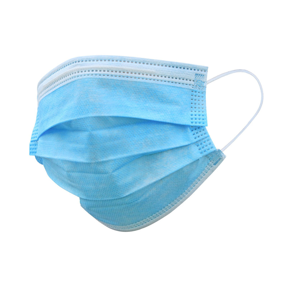 Cleanology Disposable Masks 50 Pack (Blue)