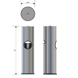 Wipes Dispenser (Floor) 800 wipes/Stainless Steel