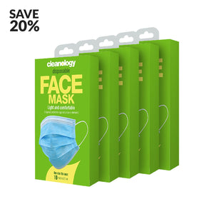 
            
                Load image into Gallery viewer, Cleanology Disposable Masks 50 Pack (Blue)
            
        