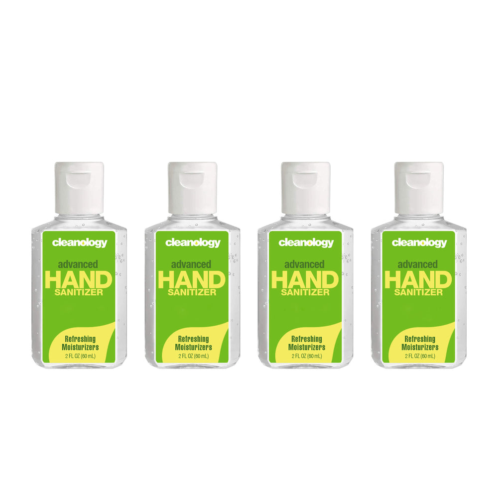 
            
                Load image into Gallery viewer, Cleanology Hand Sanitizer Gel 2 FL OZ (60mL) 4 pack
            
        