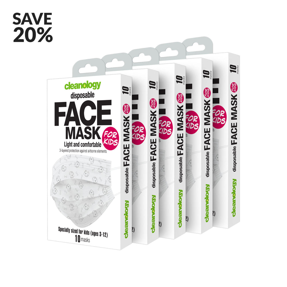 Disposable Masks 50-Pack (Kids)