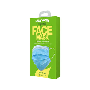 Disposable Masks 10-Pack (Blue)