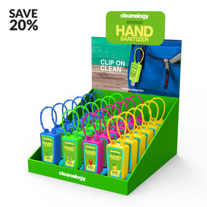 Cleanology Hand Sanitizer Gel 1 FL OZ (30 mL) 24 pack