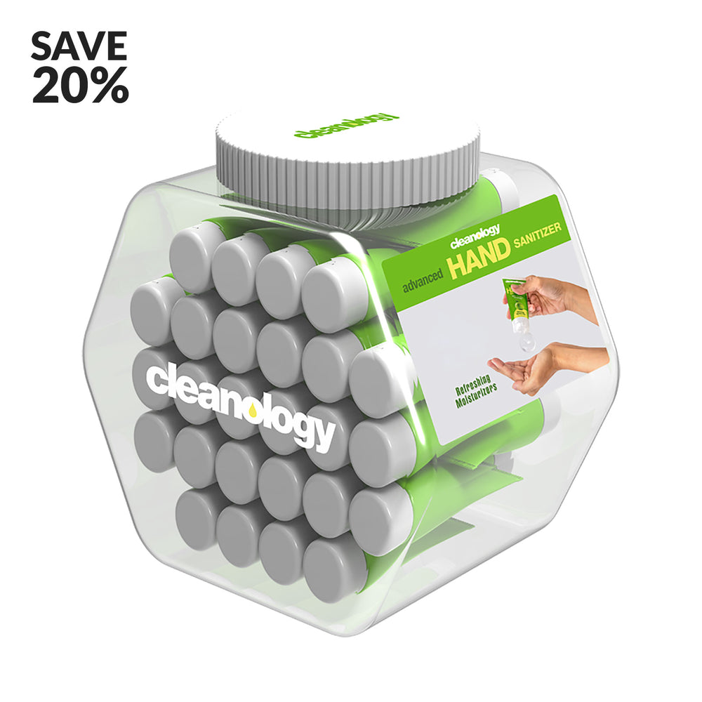 Cleanology Hand Sanitizer Gel 1 FL OZ (30 mL) 48 pack