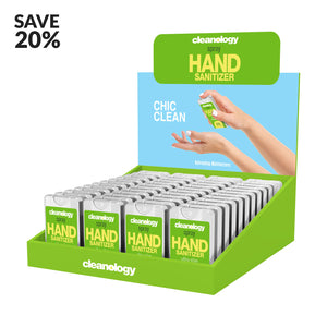 Cleanology Hand Sanitizer Spray 0.67 FL OZ (20 mL) 48 Pack