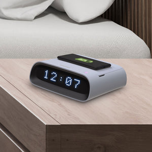 UV-C SANITIZER clock and wireless charging